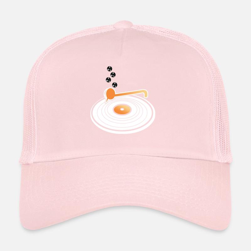 Vinyl Record Player Disk Jockey Trucker Cap