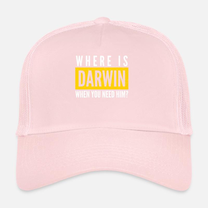 Prix Misanthrope Darwin Darwinisme Casquette trucker 