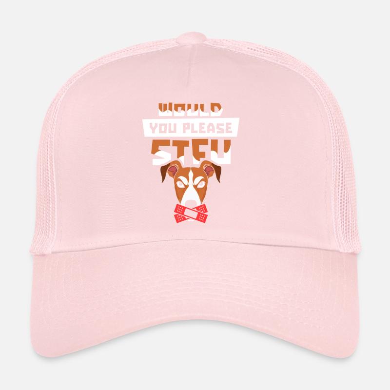 Greyhound Windhund Stfu Would You Please Shut Up Trucker Cap