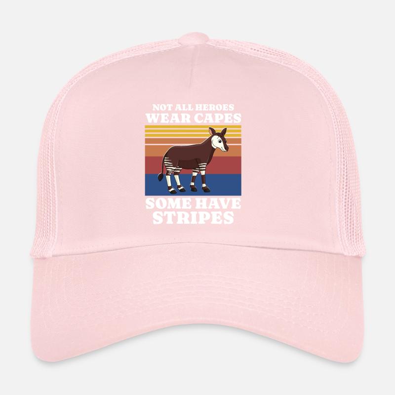 Okapi Forest Giraffe Saying Trucker Cap