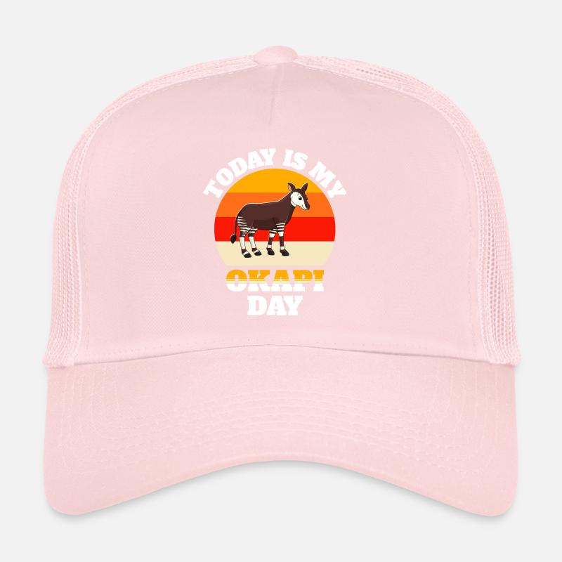 Girafe forestière Okapi Casquette trucker 