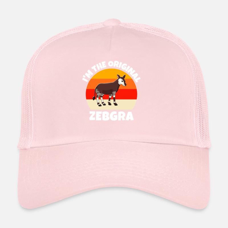 Girafe forestière Okapi Casquette trucker 