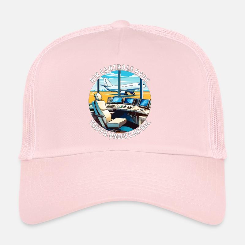 LES CONTRÔLES AÉRIENS CONTRÔLENT LE TRAFIC Casquette trucker 