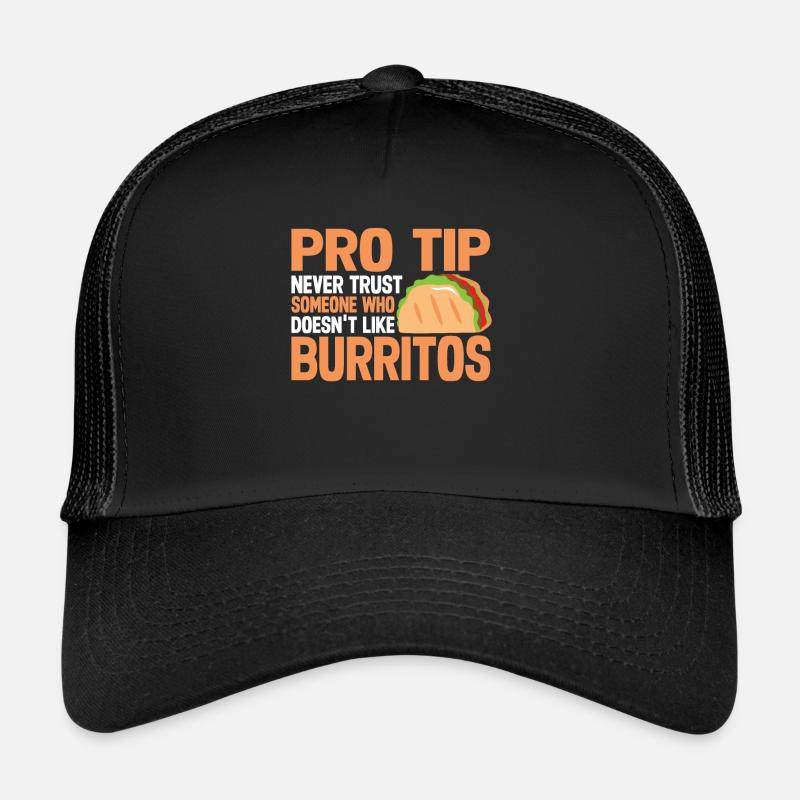 Cadeau Burrito Casquette trucker 