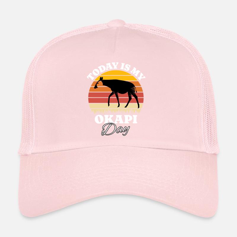 Girafe forestière Okapi Casquette trucker 
