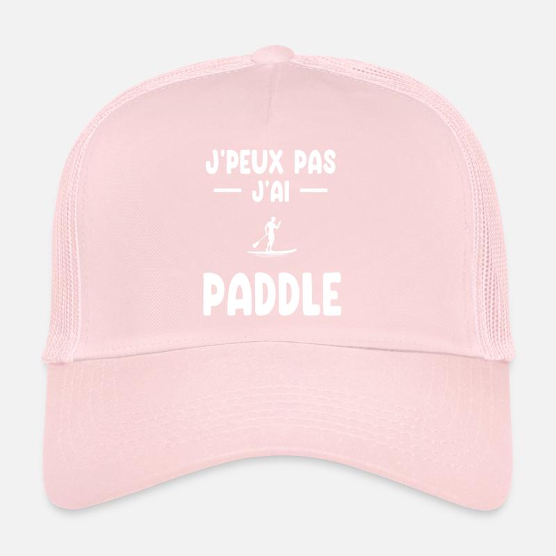 I can't I have paddle gift paddler Trucker Cap