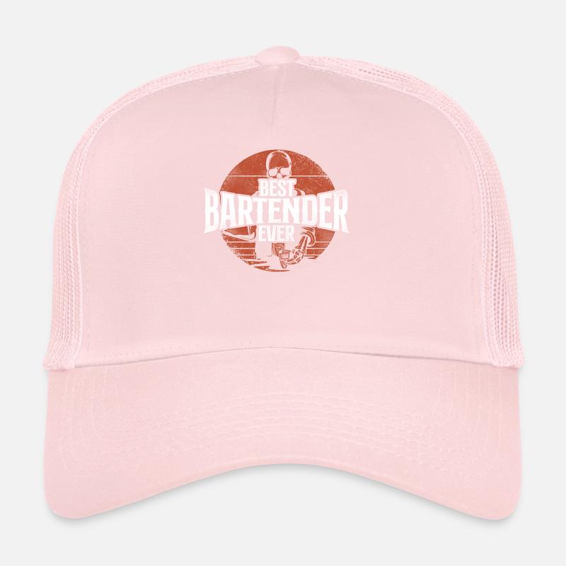 Bartender Mixologist Best Trucker Cap