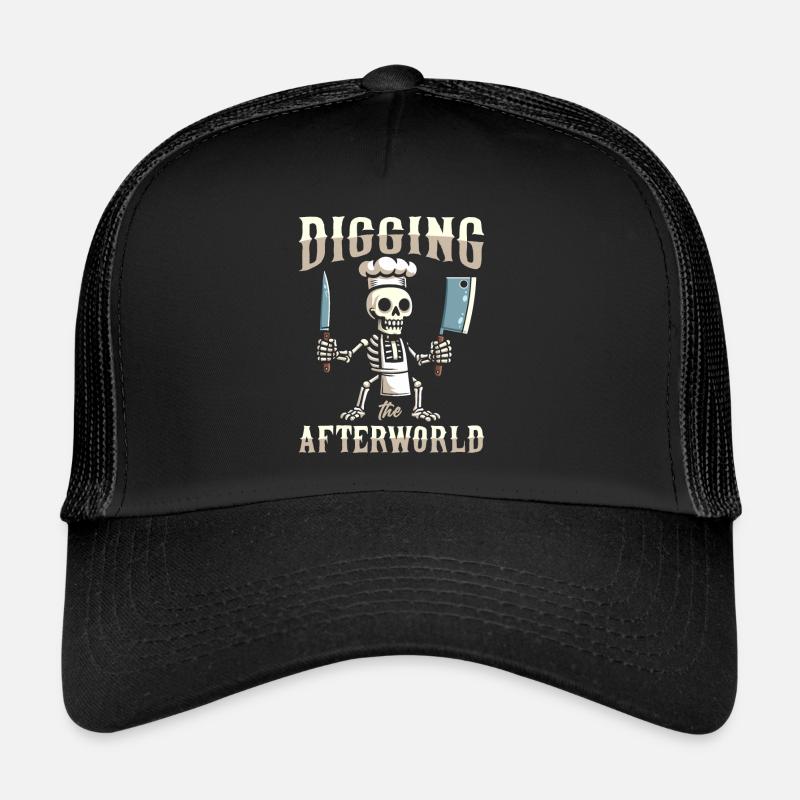 Boucher Boucher Boucher Squelette de Boucher Casquette trucker 