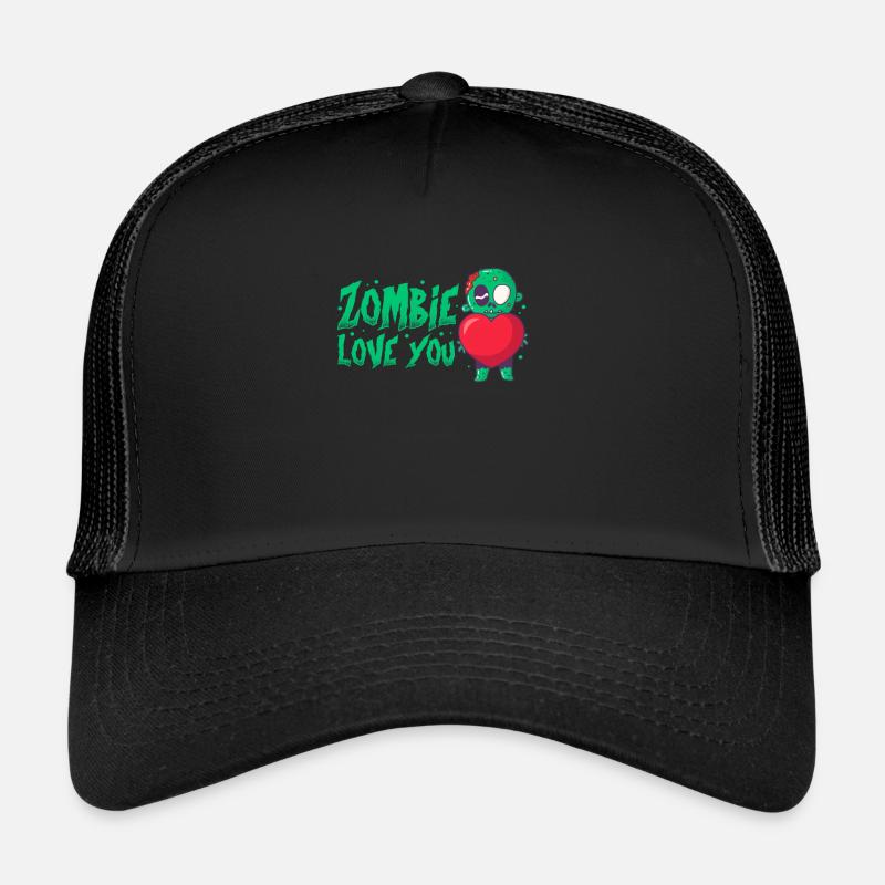 Zombie Zombie Hunter Zombie Apocalypse Gift Trucker Cap