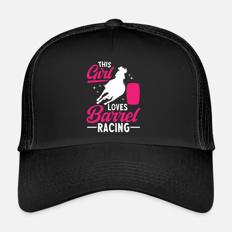 Rodeo Barrel Racing Pferd Trucker Cap