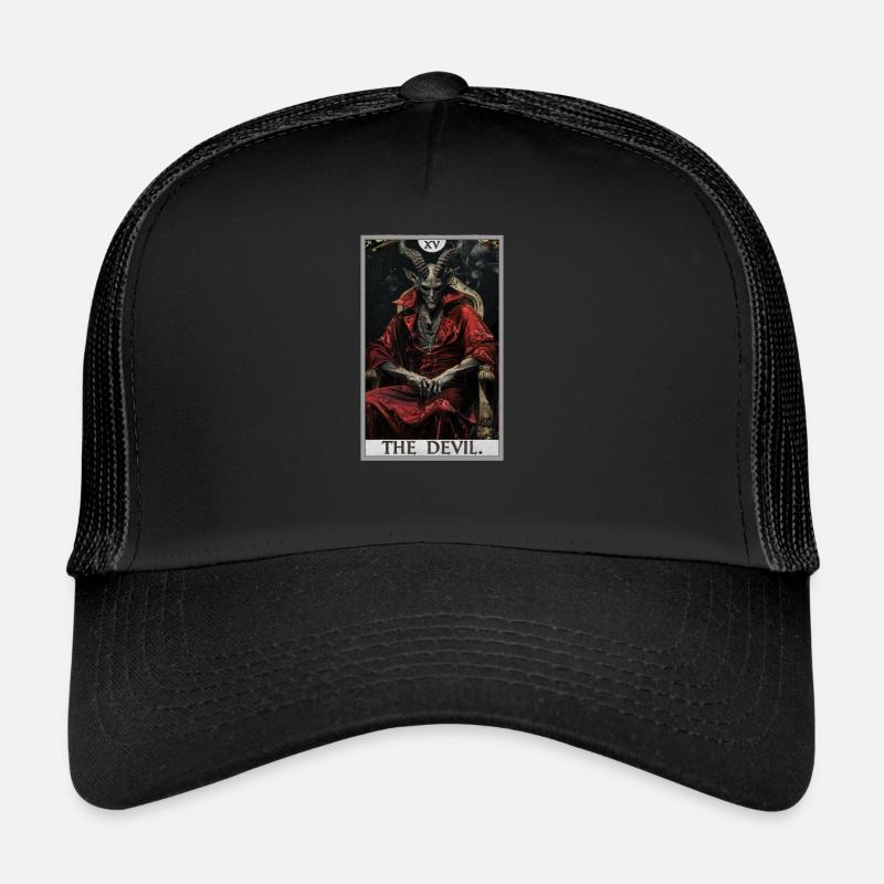 Tarotkarten Tarotkarte The Devil Der Teufel Trucker Cap