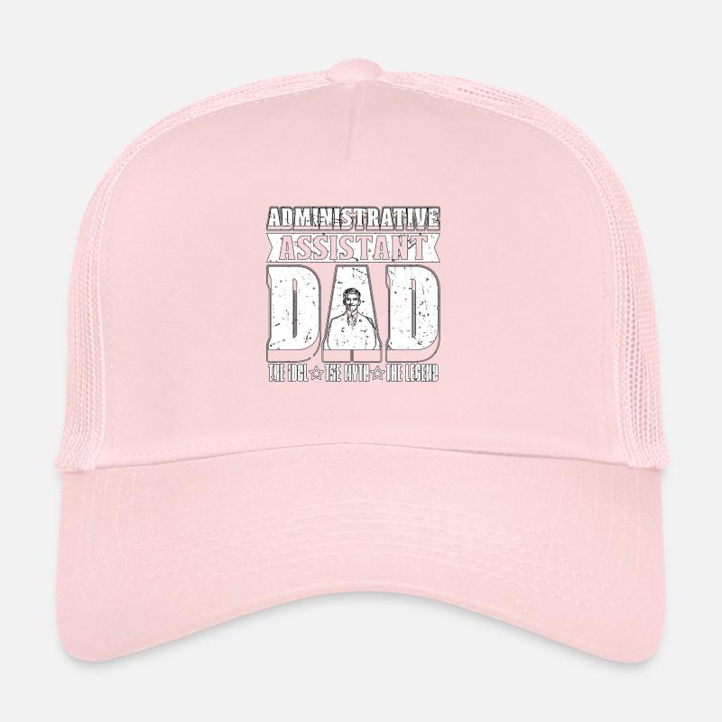 Assistant administratif Papa The Idol Commis de bureau Casquette trucker 
