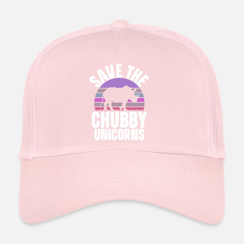 Save The Chubby Unicorns Fat Rino Trucker Cap