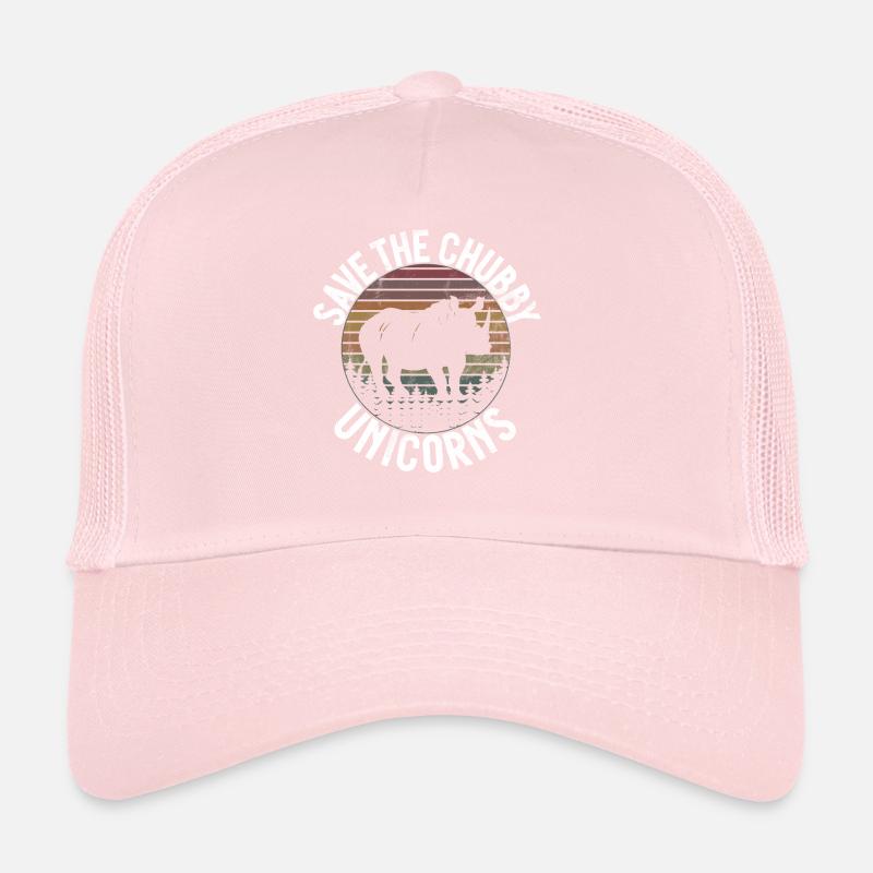 Save The Chubby Unicorns Fat Rino Trucker Cap