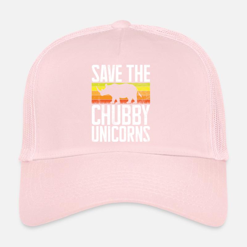 Speichern Sie Die Molligen Einhörner Fat Rino Trucker Cap