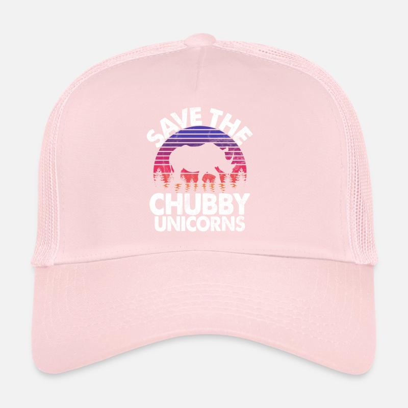 Save The Chubby Unicorns Fat Rino Trucker Cap