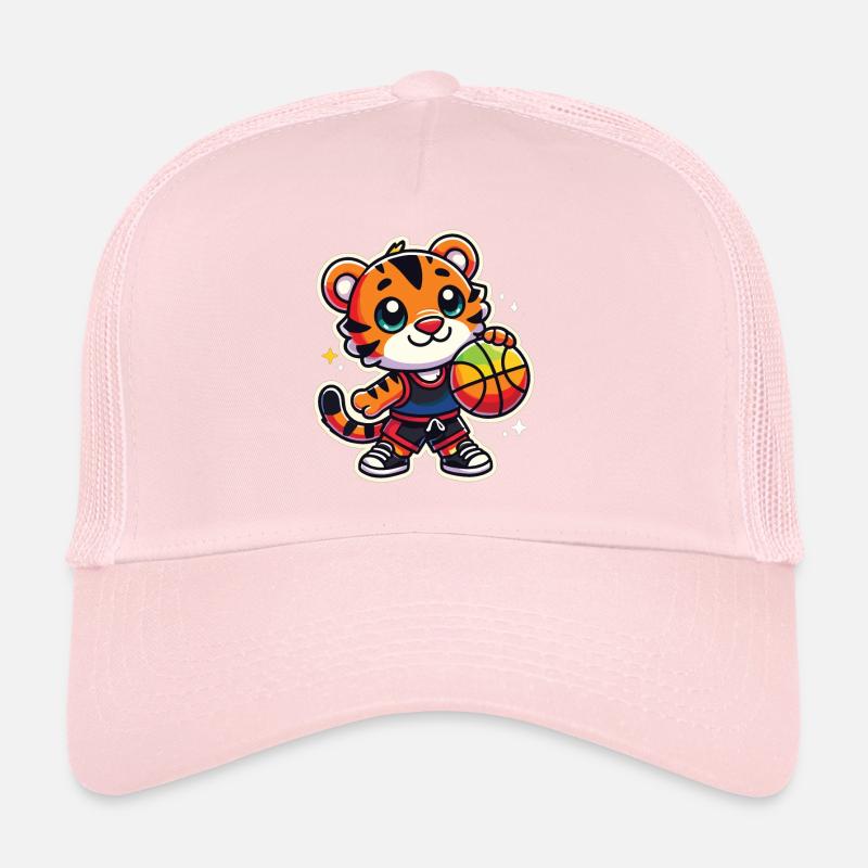 Tigre de basket-ball Casquette trucker 