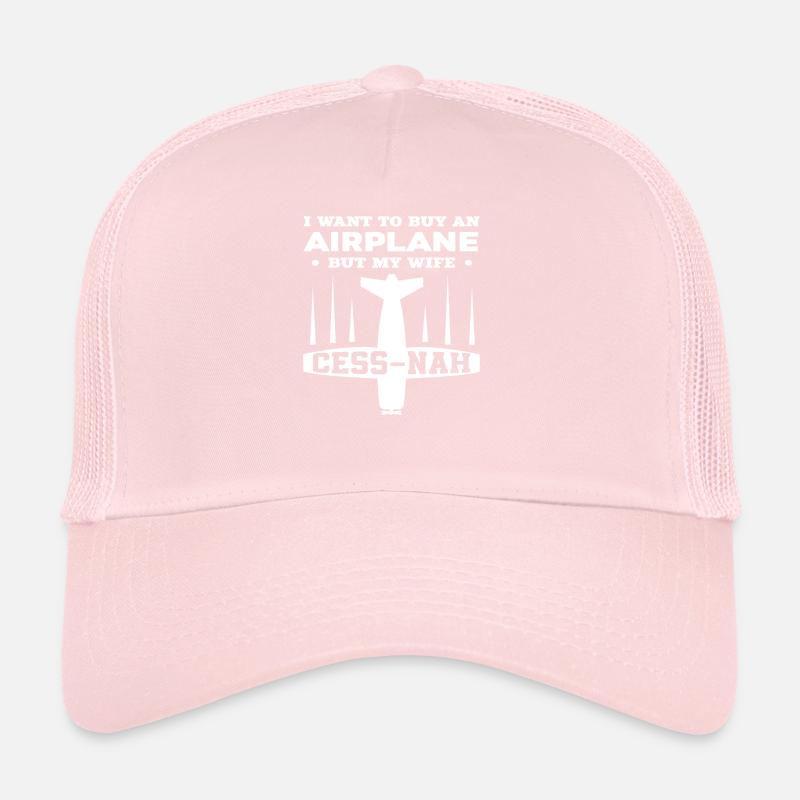 Pilote Avion Acheter Jeu de mots Dicton Casquette trucker 