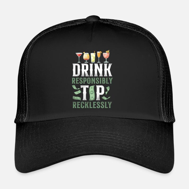 Barman Mixologue Boisson Casquette trucker 