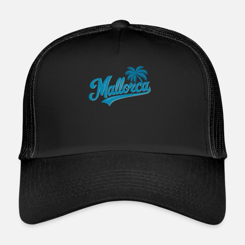 Mallorca Souvenir Palmen Design Strandfeeling Trucker Cap