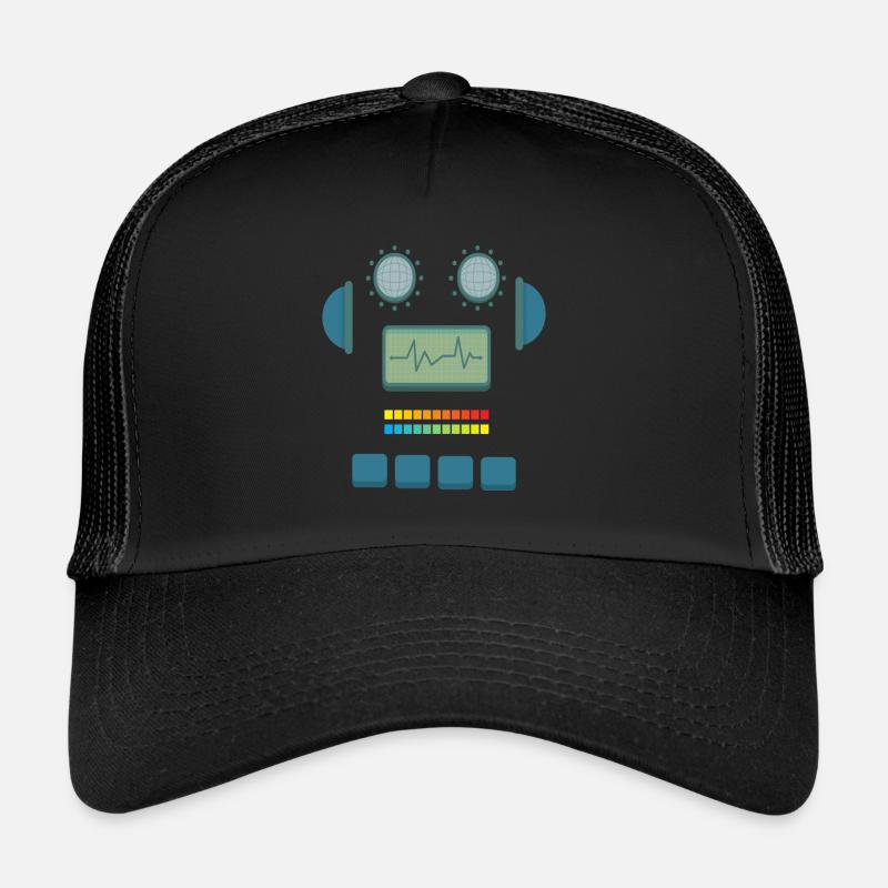 Roboter Kostüm Robotik Technik Trucker Cap