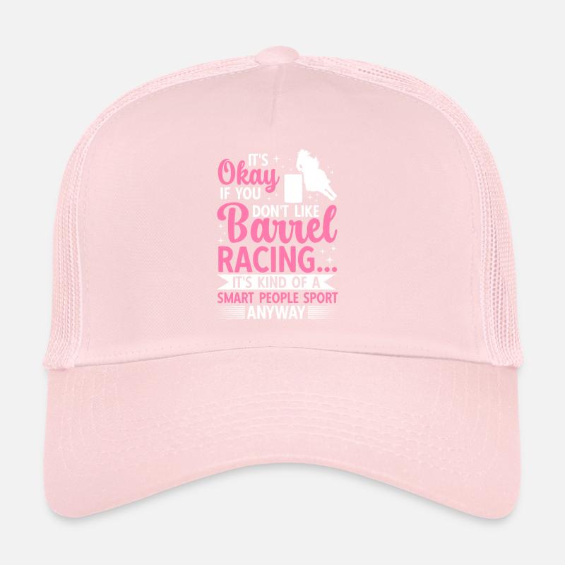 Cheval de course de barils de rodéo Casquette trucker 