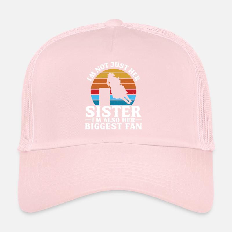 Rodeo Barrel Racing Horse Trucker Cap
