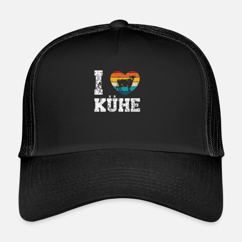 J’aime les vaches Casquette trucker 
