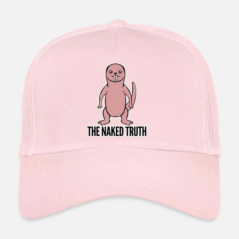 Blague de rat-taupe nu Casquette trucker 