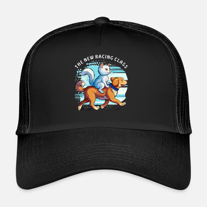 DOG CAT THE NEW RACING CLASS Trucker Cap