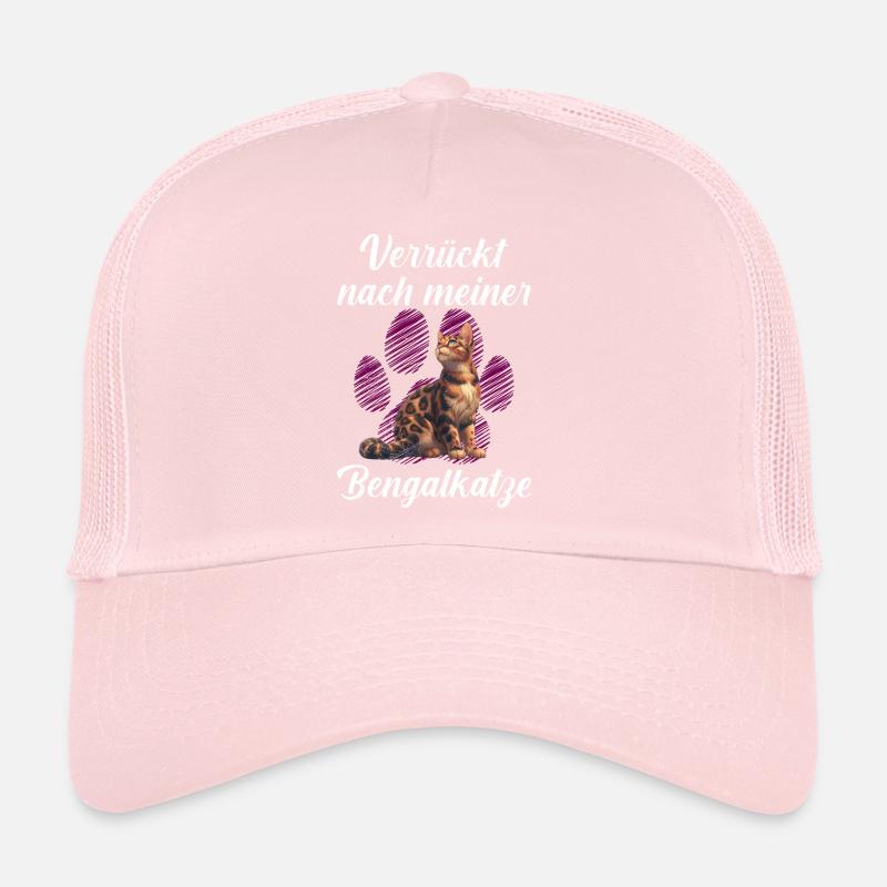 Chats Bengal FOU DE MON CHAT BENGAL Casquette trucker 