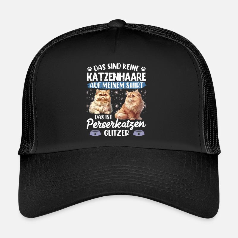 Chat persan PAS DE POILS DE CHAT, C’EST UN CHAT PERSAN Casquette trucker 