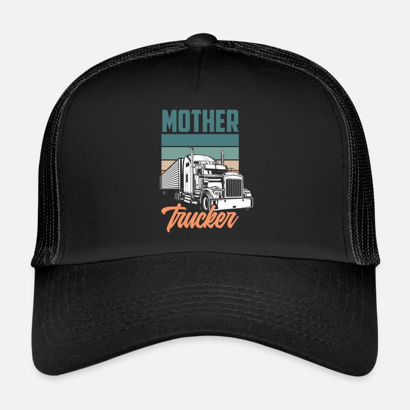 Rétro chauffeur de camion jeu de mots cadeau Casquette trucker 