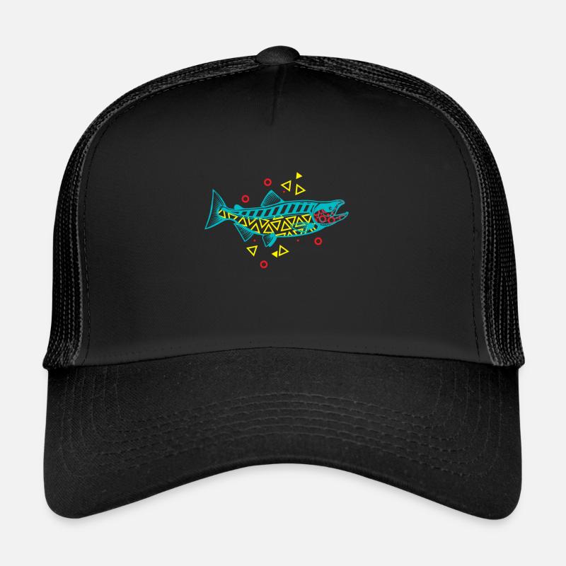 Pêche au saumon Expérience de pêche d’aventure Casquette trucker 