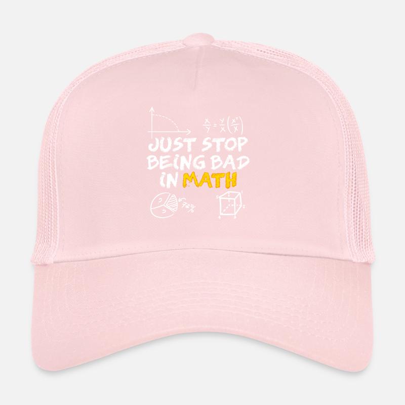 Maths Mathématiques Physique Professeur de mathématiques Casquette trucker 