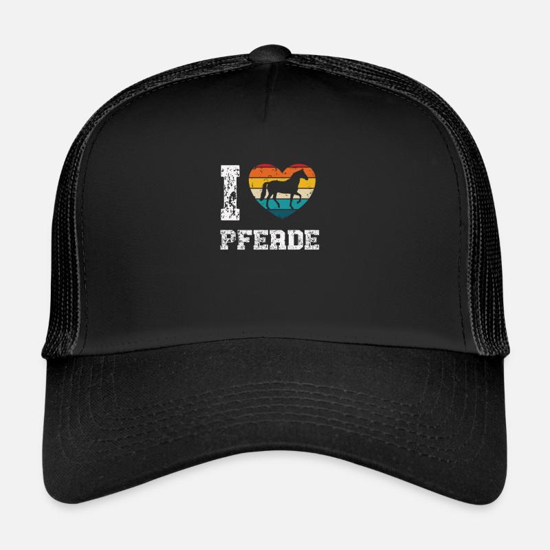 J’aime les chevaux Casquette trucker 