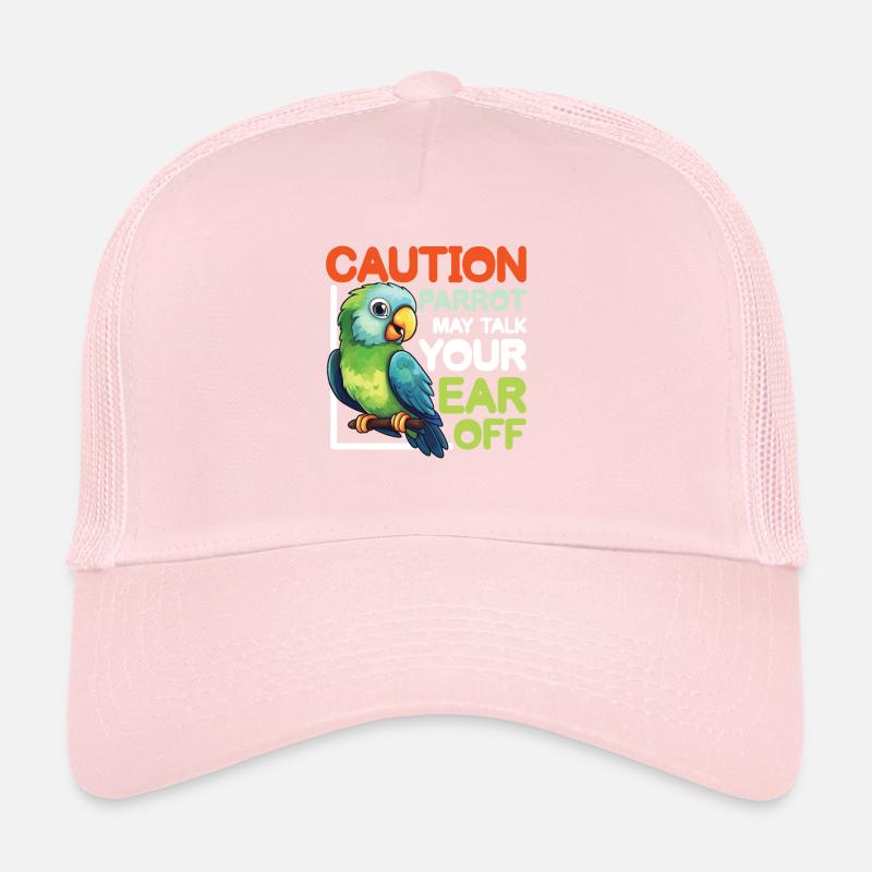 Parrot May Talk Your Ear Off Trucker Cap