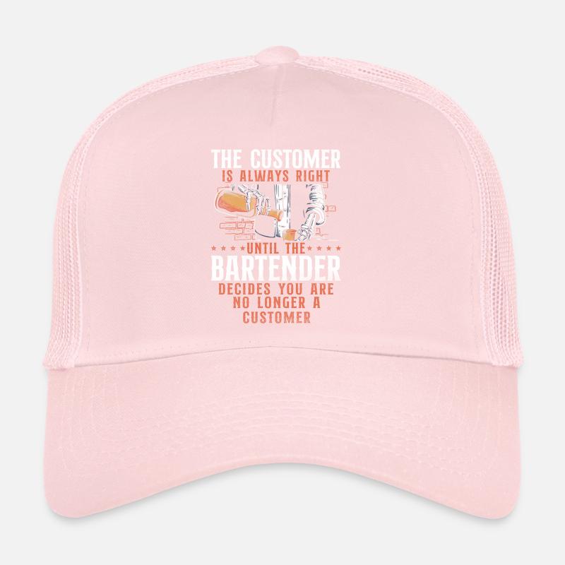 Barman Mixologue Le Client Casquette trucker 