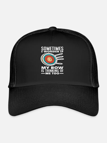 Archery Sport Archery - Trucker Cap - black/black - Front