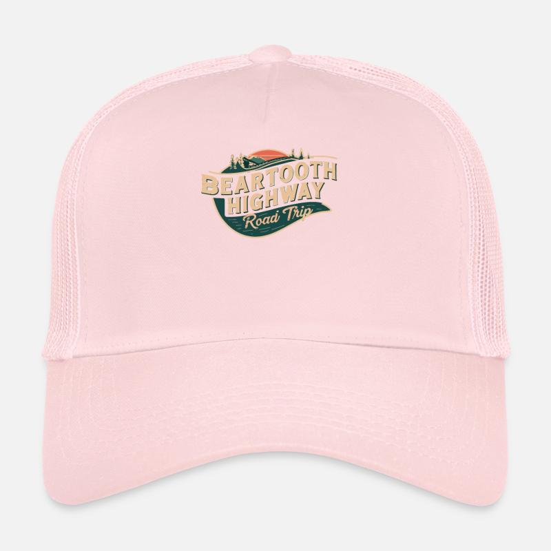 Beartooth Highway Road Trip Adventure Trucker Cap