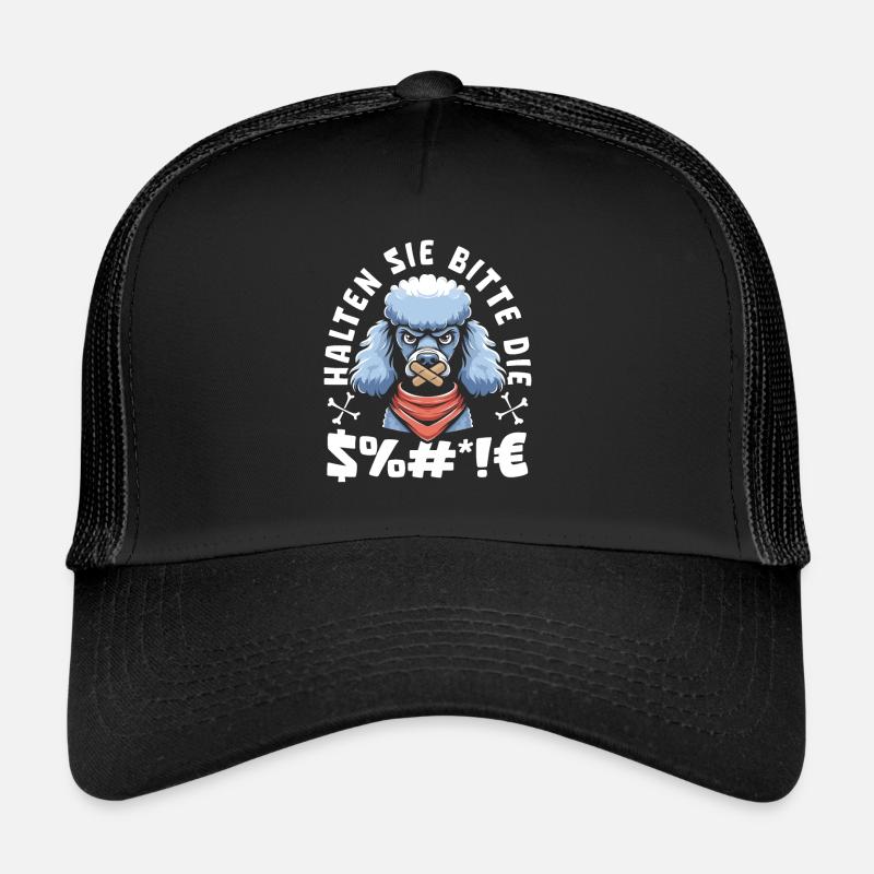 Pudel Halten Sie Bitte Die Fresse Trucker Cap