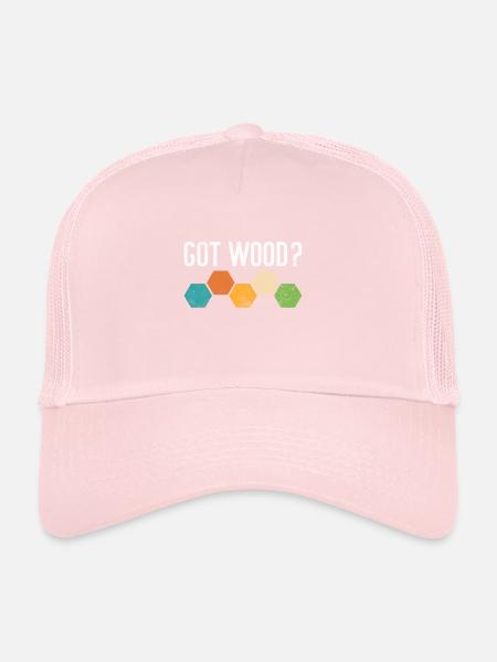Board game - Trucker Cap - pale pink - Front