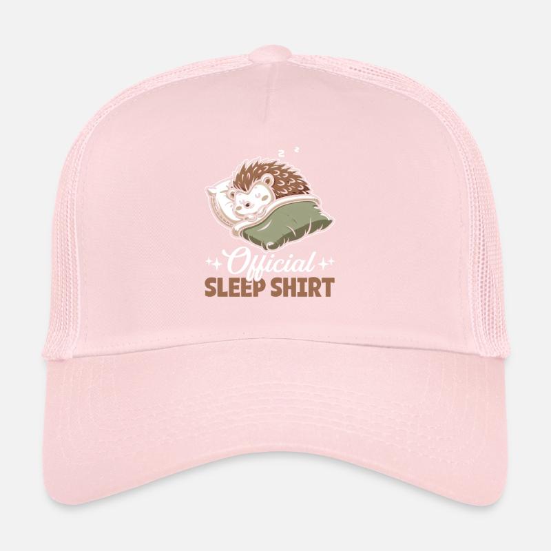 Officiel Sleeping House Hérisson PJ Sleeping Casquette trucker 