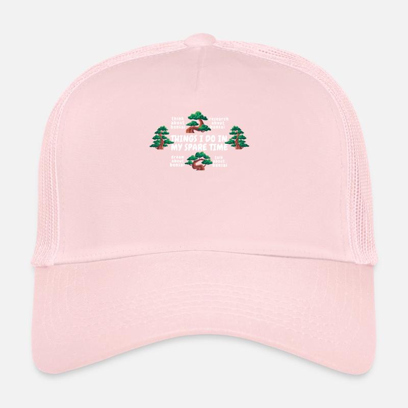 Ce que je fais pendant mon temps libre Bonsaï Pots Penjing Casquette trucker 