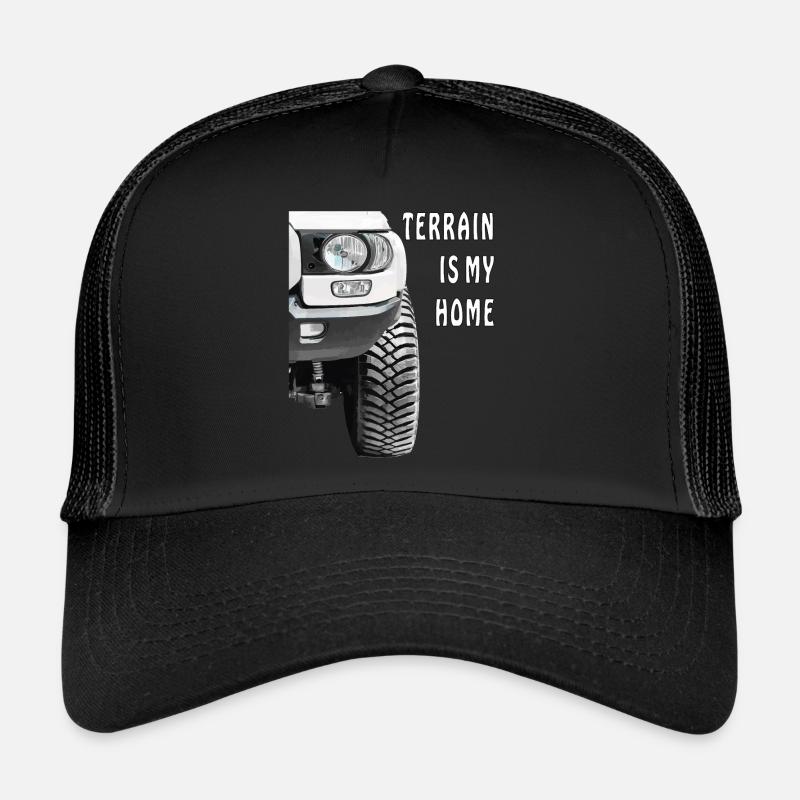 AUTO TERRAIN IS MY HOME Trucker Cap