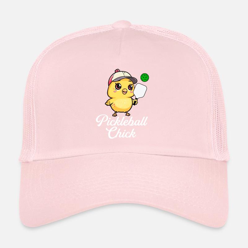 Pickleball Chick, funny pickleball Trucker Cap