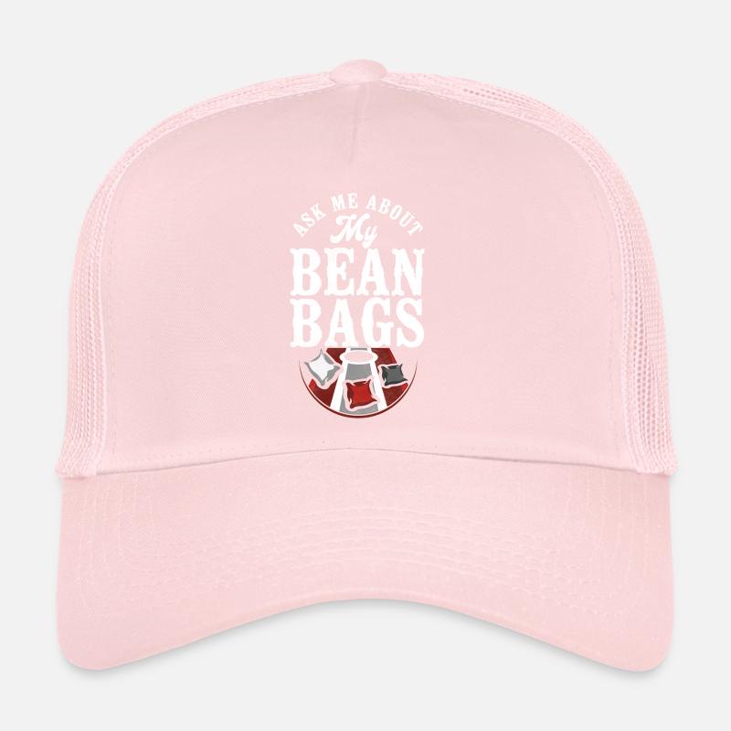 Joueur de sac de haricots de l’équipe Cornhole Casquette trucker 
