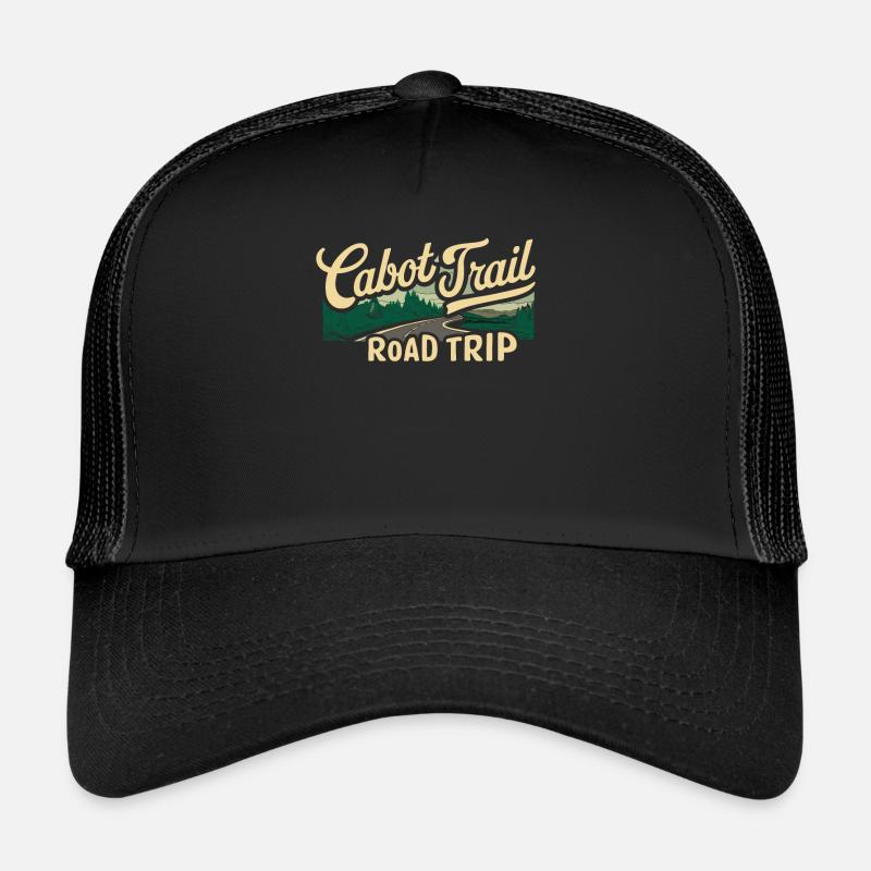 Cabot Trail Road Trip Landschaft Trucker Cap