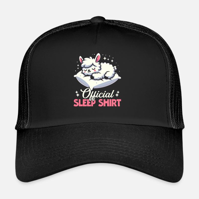 Offizielles Schlafhaus Lama PJ Sleeping Nickering Trucker Cap