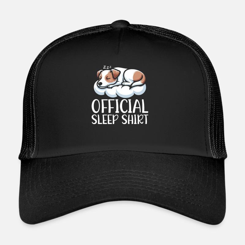 Official Sleeping House Jack Russell Terrier PJ Trucker Cap